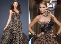 С чем носить леопардовое платье 5