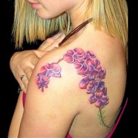 женские татуировки на плече 3