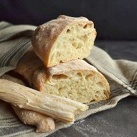 Рецепт хлеба чиабатта в духовке