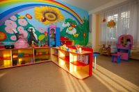 оформление стен в детском саду 6