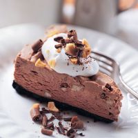 шоколадный пирог с орехами