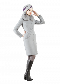 Женское приталенное пальто 9