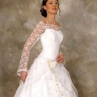 Свадебные платья с длинным рукавом 3