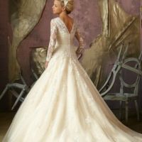 Свадебные платья с длинным рукавом 7