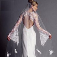 Свадебные платья с длинным рукавом 9
