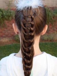 Детские прически на длинные волосы8