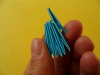 Модульное оригами - конфетница7