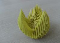 Модульное оригами  - тюльпан11