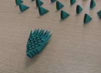 Модульное оригами  - тюльпан16