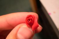 Розы из полимерной глины15