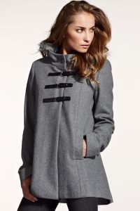 Женское пальто с капюшоном 4