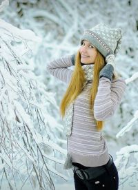 зимняя фотосессия девушек в лесу12