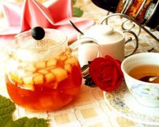 рецепты чая с фруктами