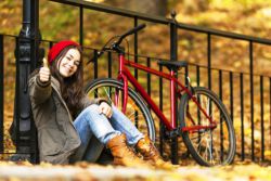 велосипед для девочки подростка