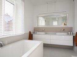 Белая ванная комната дизайн