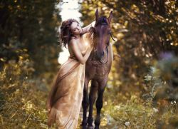 Фотосессия с лошадьми 