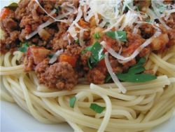 Как приготовить спагетти с фаршем?