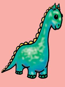 как сделать из пластилина динозавра 7