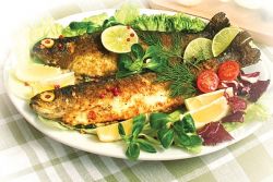 рыба с овощами