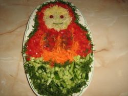 салат из овощей для детей