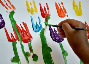 Рисуем весну с детьми поэтапно красками4