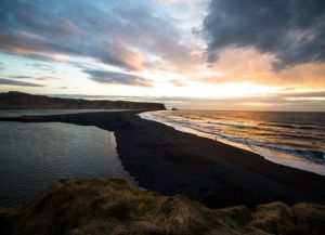 Черный пляж в Исландии