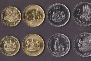 Монеты Лесото