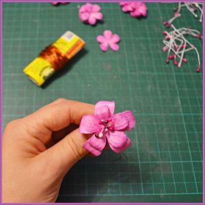 Цветы для скрапбукинга своими руками 24 (Copy)