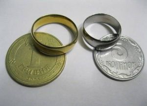 как сделать кольцо из монеты
