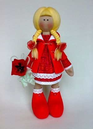 Кукла Снежка - мастер-класс37