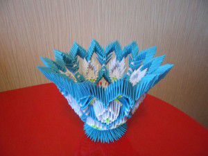 Модульное оригами - конфетница42