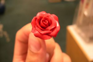 Розы из полимерной глины22