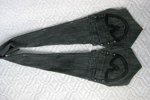 жилетка из старых джинсов11
