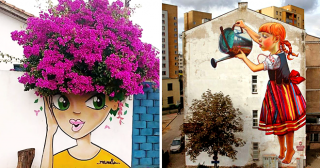 40 самых удивительных и крутых шедевров уличного искусства!