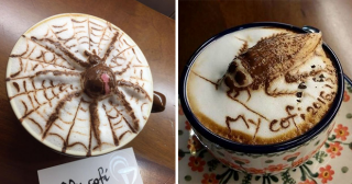 Больше никаких мимими: на Тайване кофе украшают тараканами и крысами!