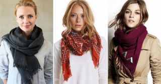 11 способов носить шарф, чтобы всегда оставаться в центре внимания