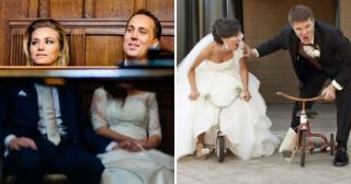 17 свадебных фото, глядя на которые вы не сможете сдержать улыбку