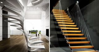 20 дизайнерских лестниц, ходить по которым точно не стоит