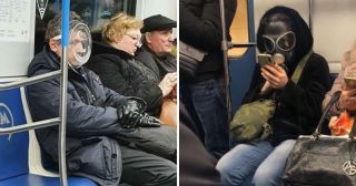 20 посетителей метро, при виде которых коронавирус сам испугается 