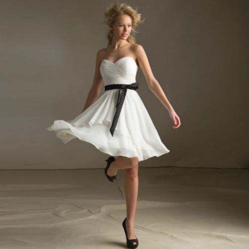 Платье «Антуанетта» белое