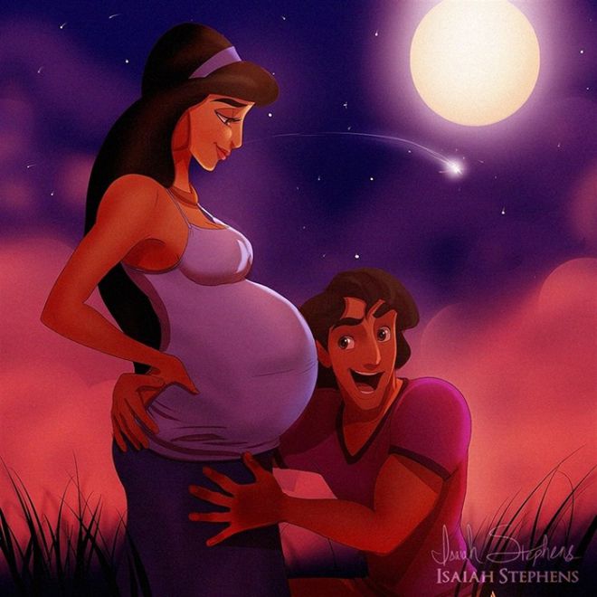Жасмин и Алладин станут самыми лучшими родителями!