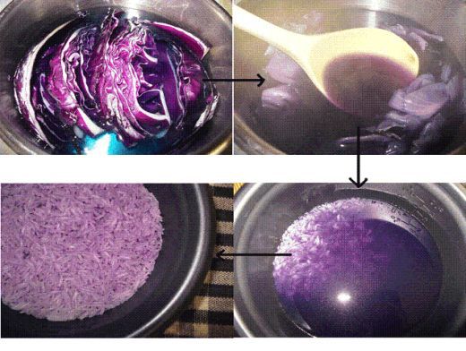 Фиолетовый рис