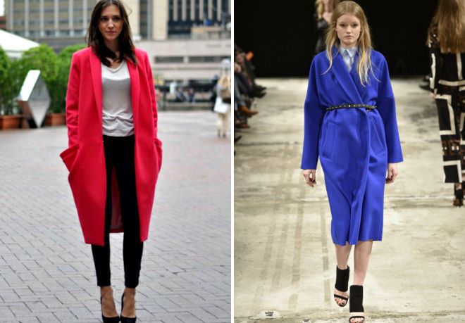 какой цвет пальто в моде весной 2017