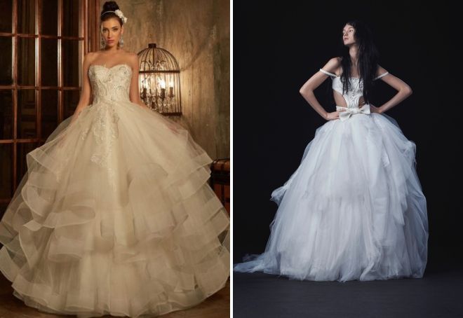 самые модные свадебные платья 2017
