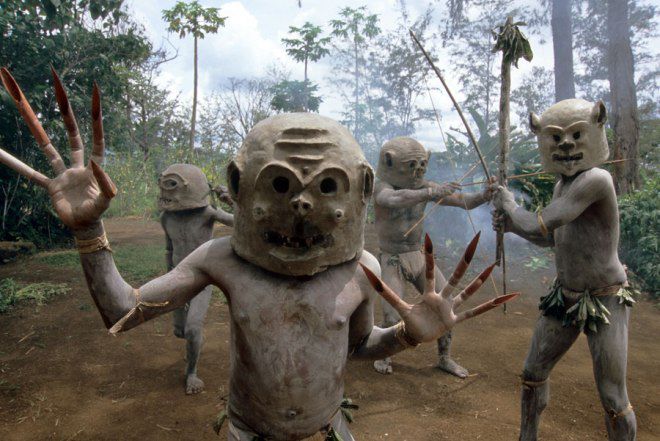 Племя Асаро, Новая Гвинея