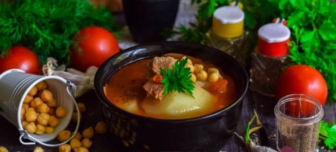 бозбаш суп из баранины рецепт