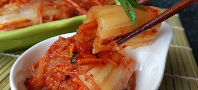 Быстрый рецепт кимчи из пекинской капусты