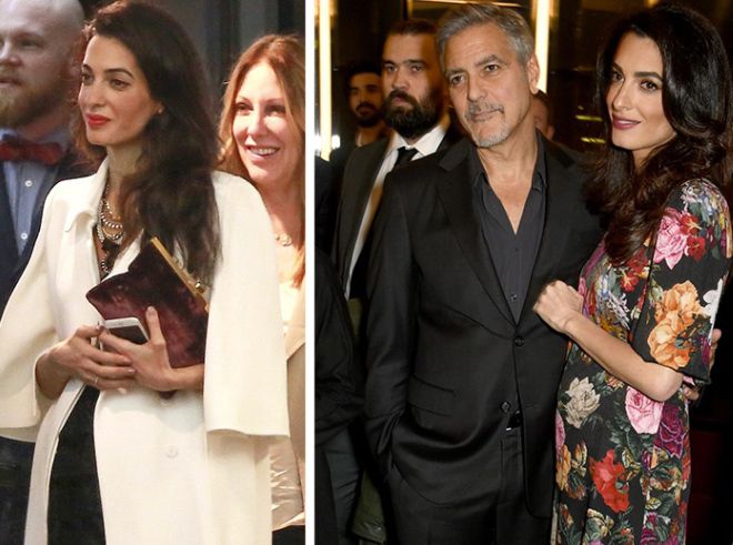 Амаль Клуни стильная но слишком худенькая