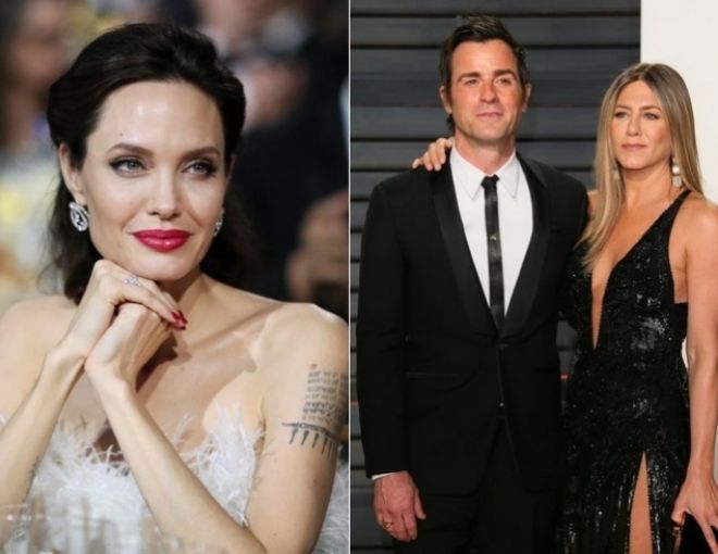 Чтобы насолить Энистон, Анджелина Джоли хочет поработать с Джастином Теру