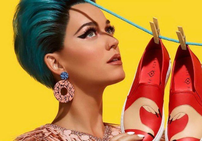 Кэти Перри в рекламе Katy Perry Footwear